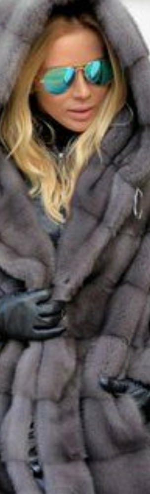 3/4  Length Faux Fur mink